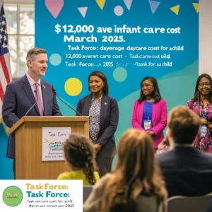 average infant daycare cost