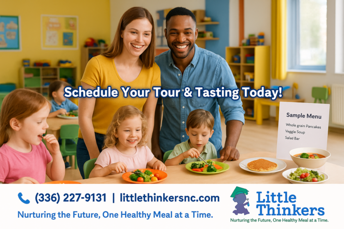 schedule tour at little thinkers daycare