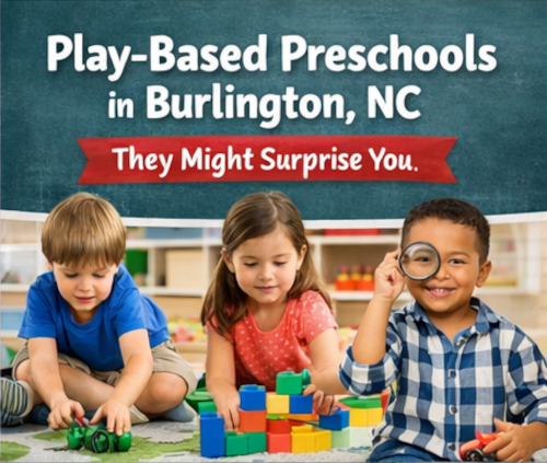 play-based preschools in Burlington NC